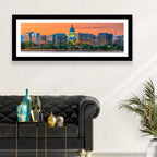 Madison State Capitol Skyline Wall Art