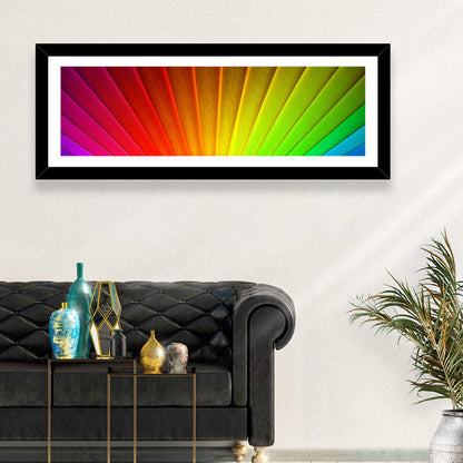 Geometric Rays Abstract Wall Art