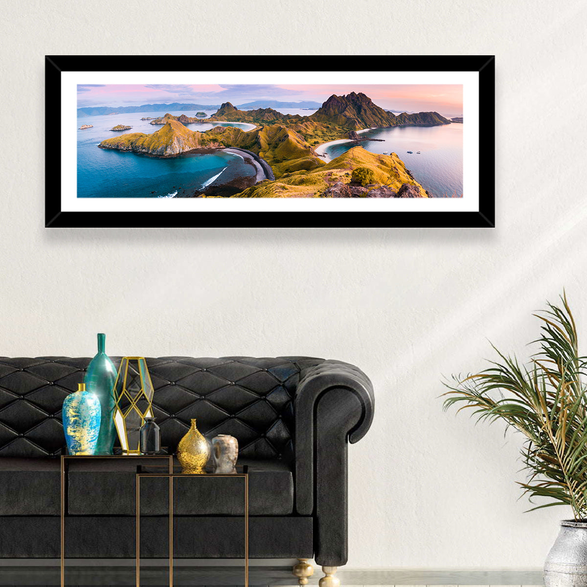 Padar Island Sunrise View Wall Art