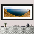 Lake Assad Cliffs, Syria Wall Art