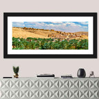 Ksar Bounoura Oasis Town Vista Wall Art
