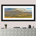 Shamakhi Valley Harvest Fields Wall Art