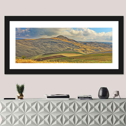 Shamakhi Valley Harvest Fields Wall Art