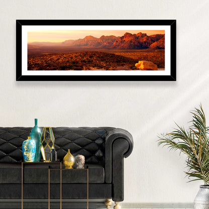 Red Rock Canyon Sunset Wall Art