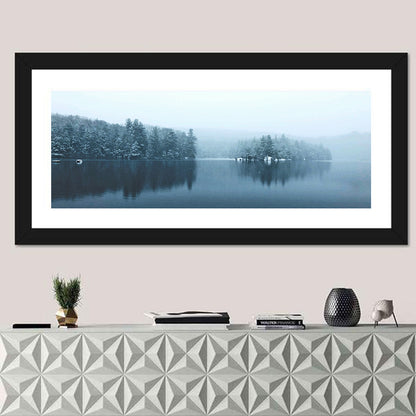 Burr Pond Winter Reflection Wall Art