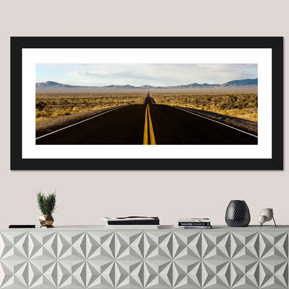 Nevada Desert Highway Wall Art