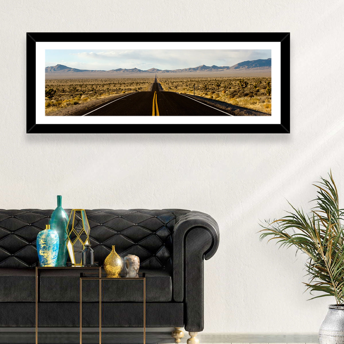 Nevada Desert Highway Wall Art