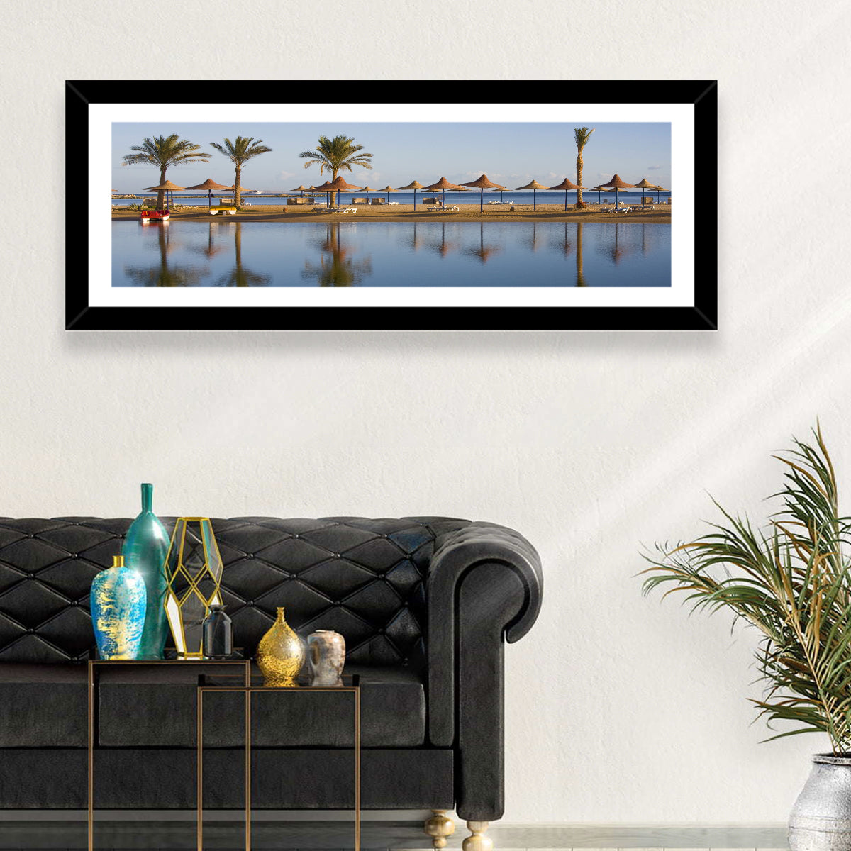 Hurghada Beach Seascape Wall Art