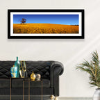 Canola Field with Lone Tree Wall Art