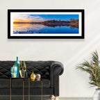 Lake Zorinsky Sunset Reflection Wall Art