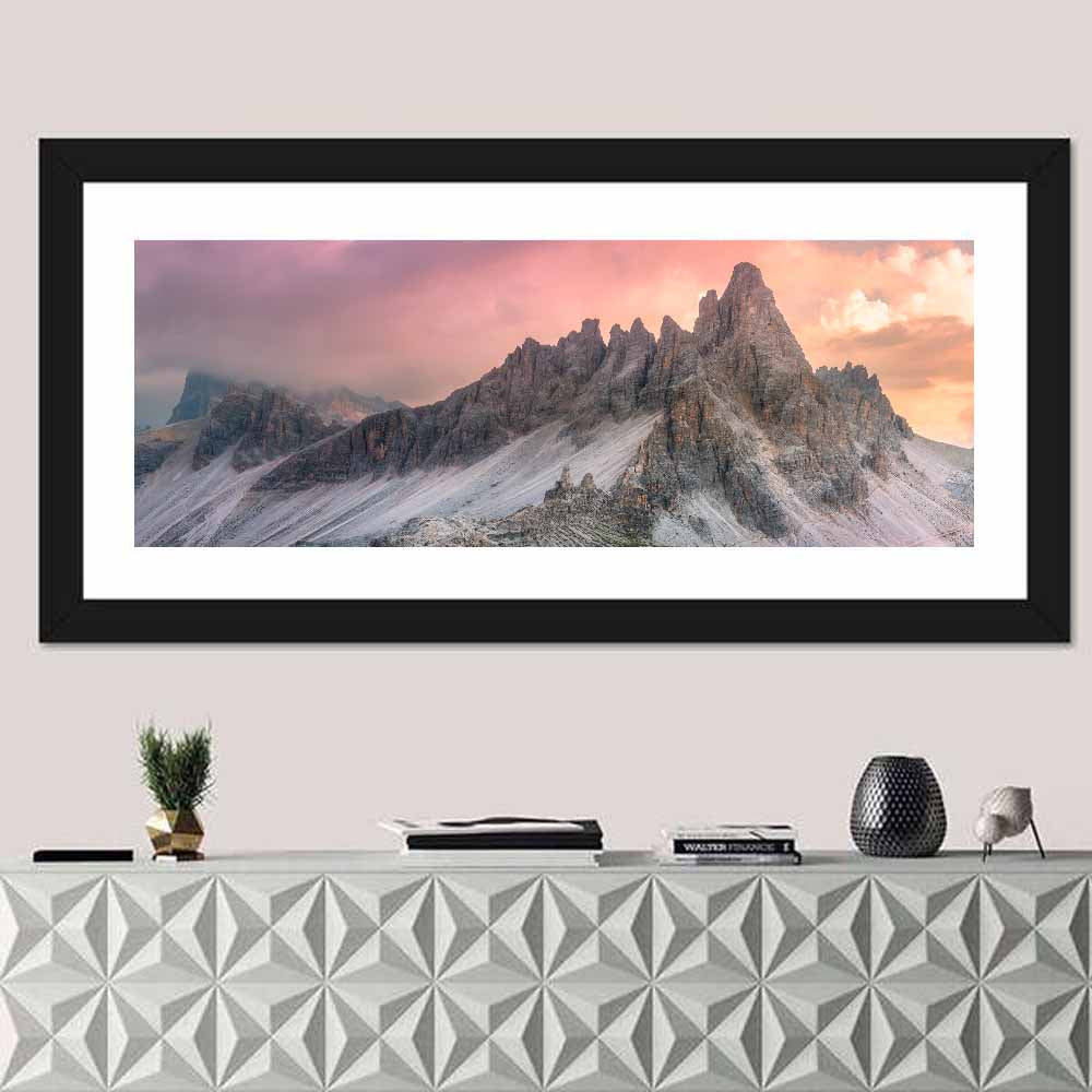 Dolomites Sunset, South Tirol Wall Art