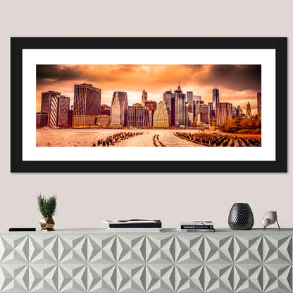 Lower Manhattan Financial District Wall Art
