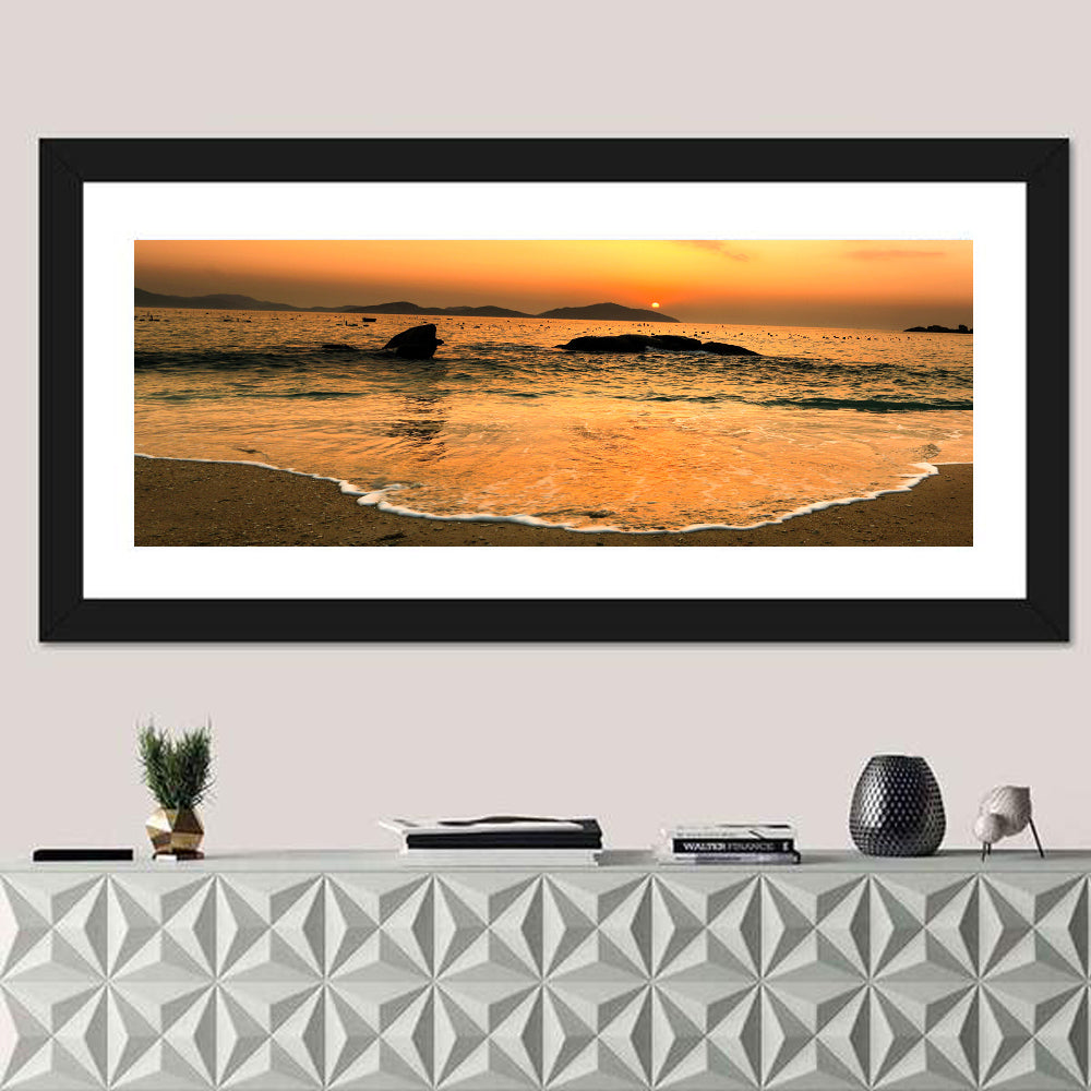 Khanh Hoa Beach Sunset Wall Art