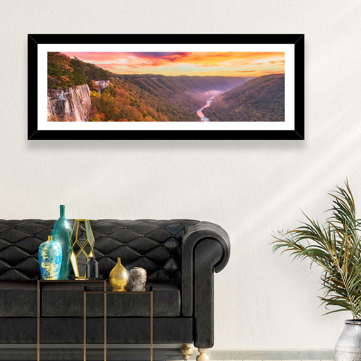 New River Gorge Sunset Wall Art
