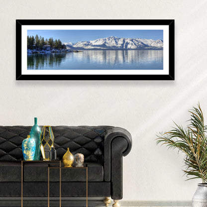 Elk Point Lake Tahoe Reflection Wall Art