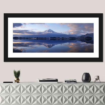 Mount Fuji Reflection at Lake Kawaguchi Wall Art