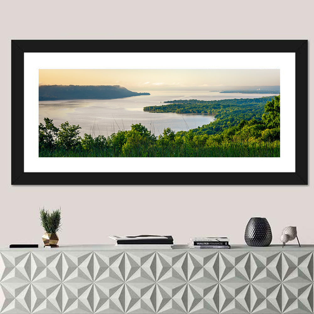 Mississippi River and Lake Pepin Wall Art