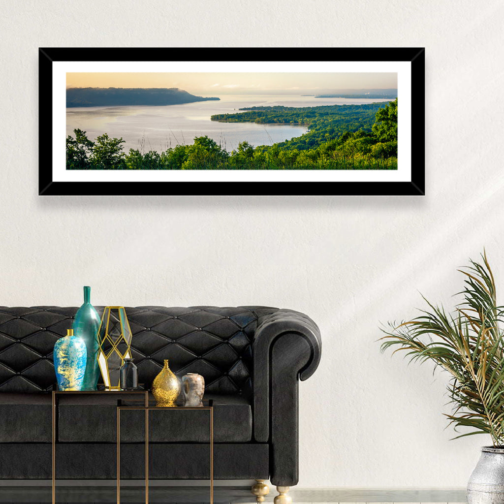 Mississippi River and Lake Pepin Wall Art