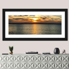 Texoma Lake Sunset Wall Art