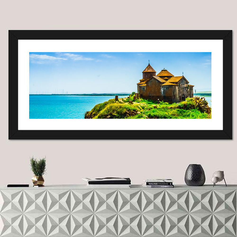 Sevanavank on Lake Sevan Wall Art