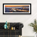 Florence Sunset Over the Arno Wall Art