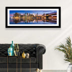 Manhattan Skyline at Twilight Wall Art