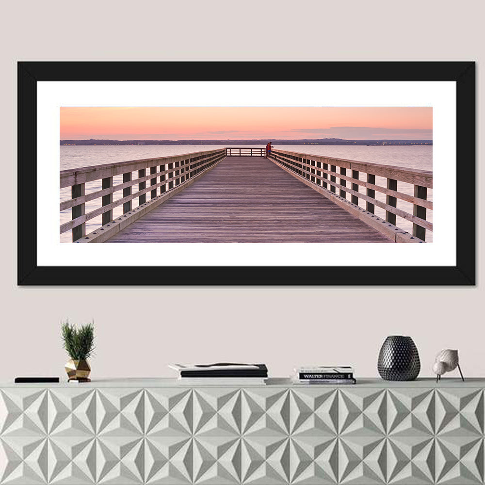 New Haven Wooden Pier Wall Art