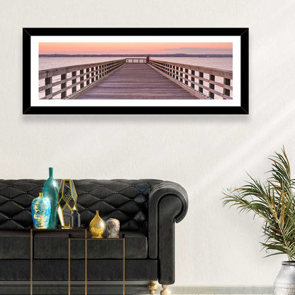 New Haven Wooden Pier Wall Art