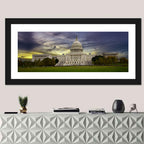 United States Capitol at Dusk Wall Art