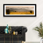 Golden Hour Countryside Hills Wall Art