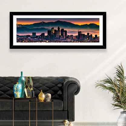 Downtown Los Angeles Skyline Wall Art