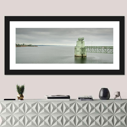 Lake Mcconaughy Intake Tower Wall Art