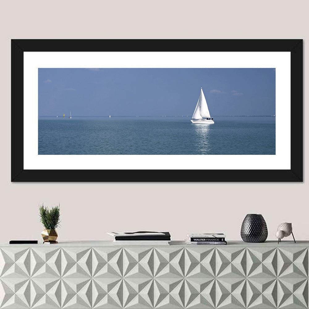 Sailboat on Lake Balaton Wall Art