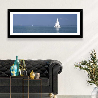 Sailboat on Lake Balaton Wall Art