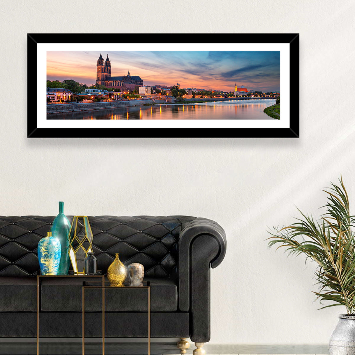 Magdeburg Cathedral at Dusk Wall Art