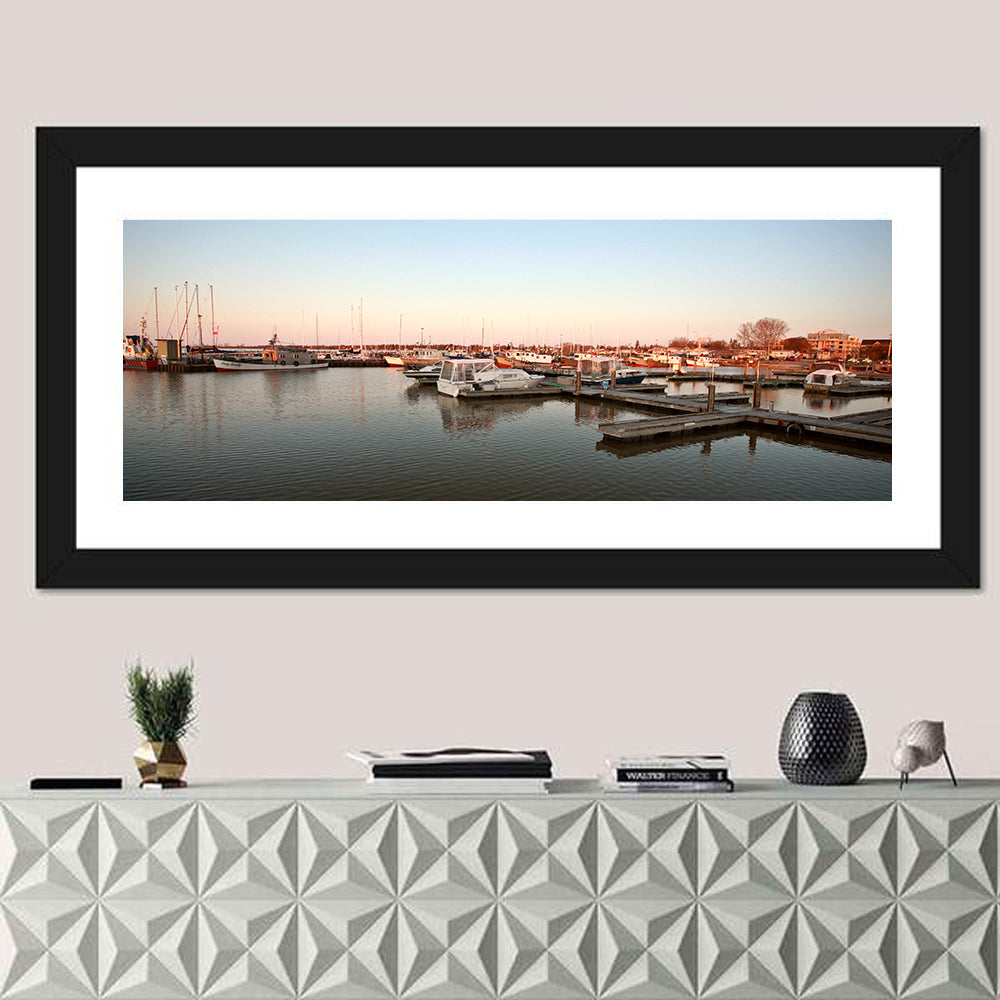 Gimli Marina Dock, Lake Winnipeg Wall Art