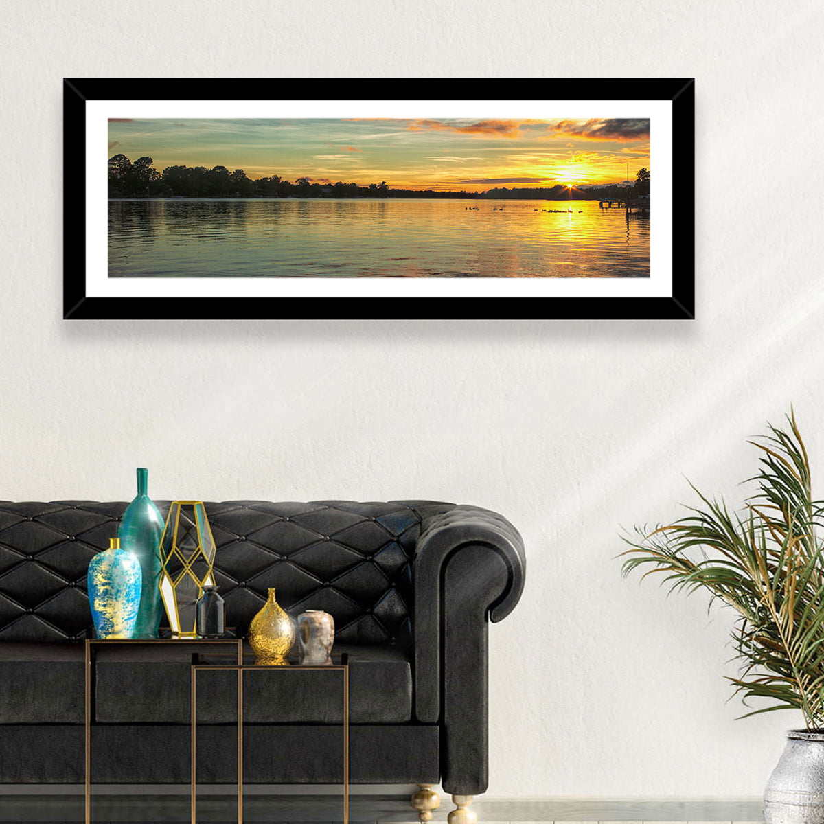 Lake Marion Golden Sunset Wall Art