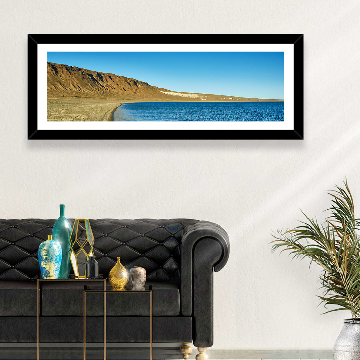 Khyargas Nuur Shoreline Wall Art