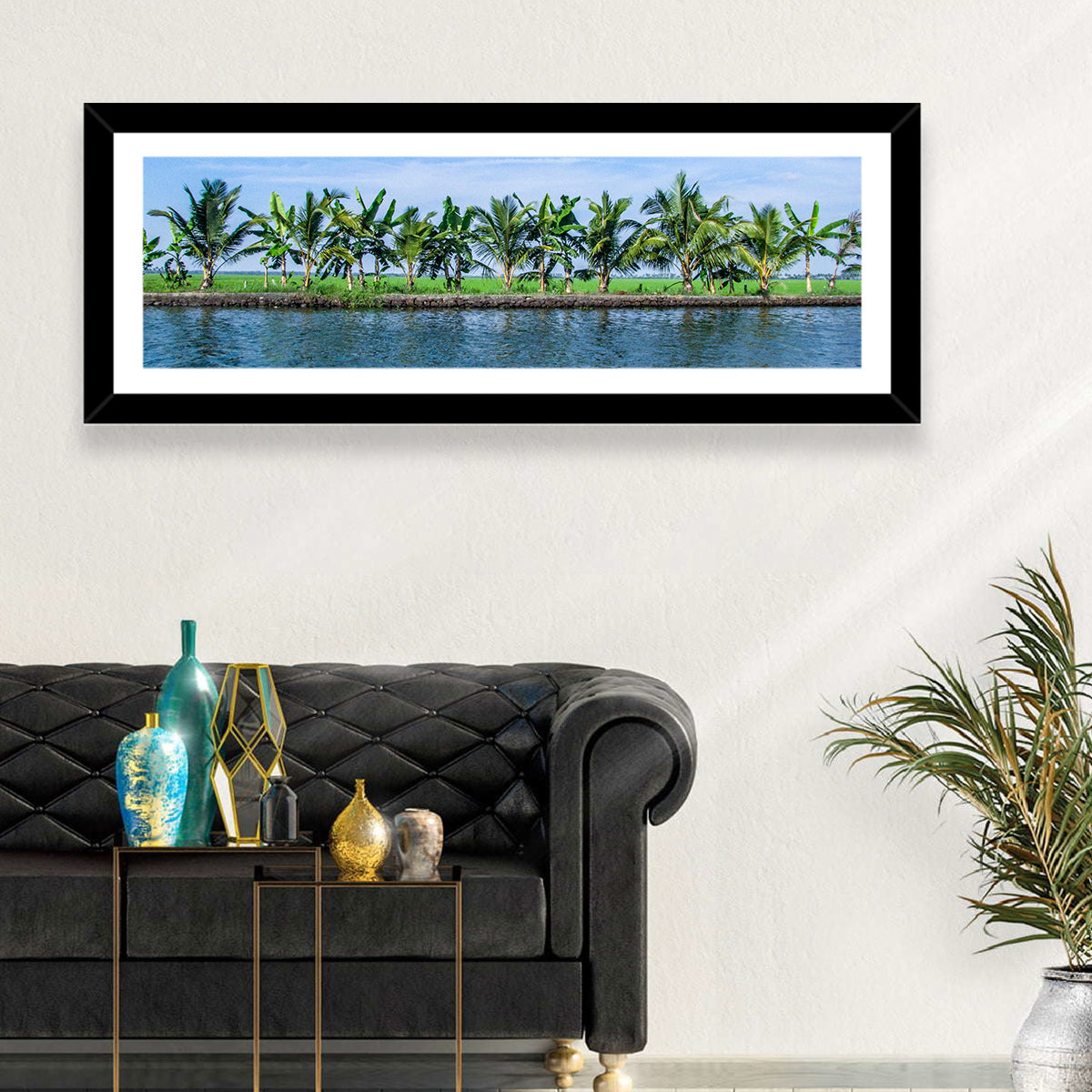 Vembanad Lake Landscape Wall Art