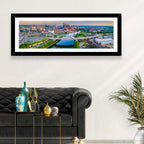 Nashville Skyline at Golden Hour Wall Art