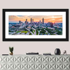 Downtown Atlanta Skyline Wall Art