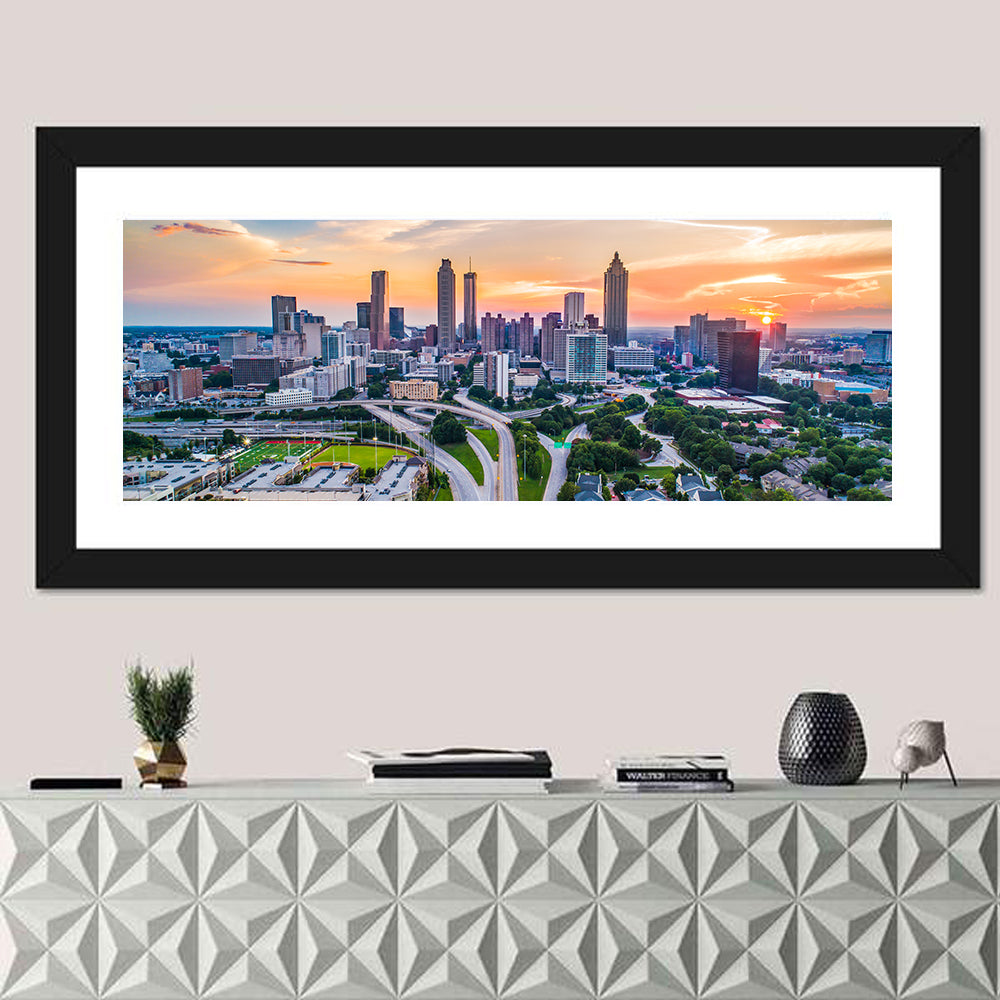 Downtown Atlanta Skyline Wall Art