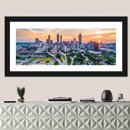 Downtown Atlanta Skyline Wall Art