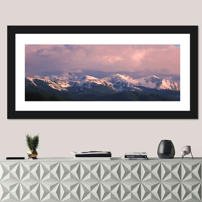 Spanish Peaks Alpenglow Montana Wall Art