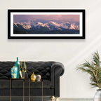 Spanish Peaks Alpenglow Montana Wall Art
