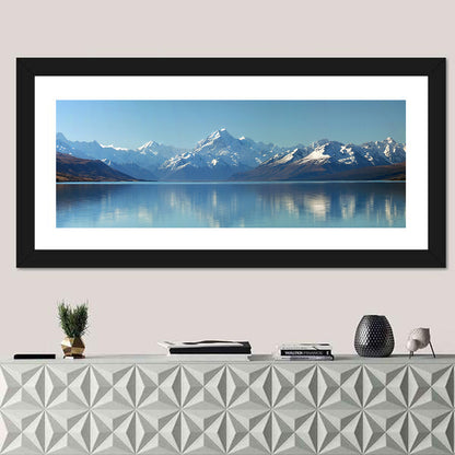 Aoraki Reflection Over Lake Pukaki Wall Art