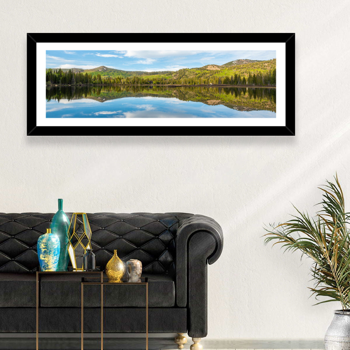 Silver Lake Reflection Wall Art