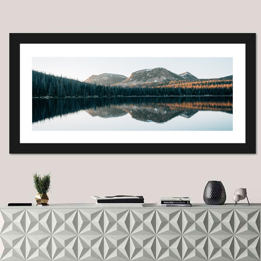 Mirror Lake Utah Reflection Wall Art