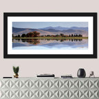 Mission Valley Lake Reflection Wall Art