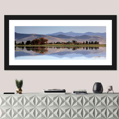Mission Valley Lake Reflection Wall Art
